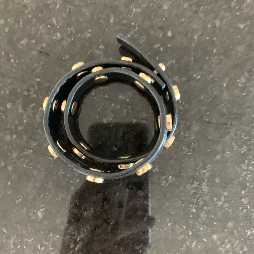 Tory Burch Leather Wrap Bracelet